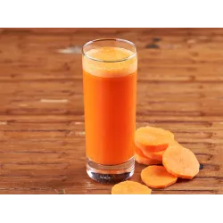 100% Свежевыжатый морковный сок 100% Свежевыжатый морковный сок
