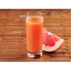 100% Свежевыжатый грейпфрутовый сок 100% Свежевыжатый грейпфрутовый сок