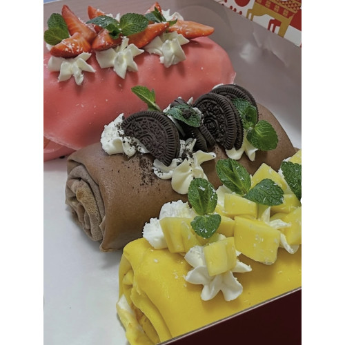 Бокс "Блинные рулеты Трио"