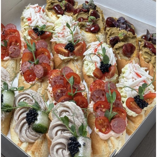 Бокс брускетт" Собрание"