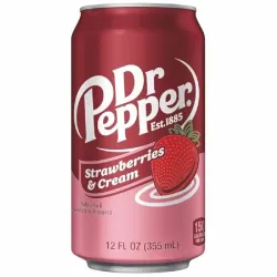Dr pepper Strawberry Cream 0.355л (USA)